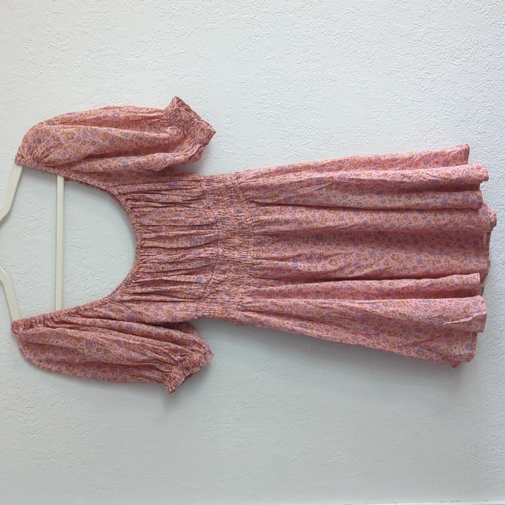 🍋✨ NWT Spell and The Gypsy Rae mini dress size S in dusty rose - Picture 7 of 7